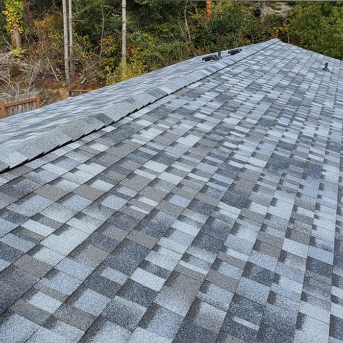 asphalt shingles roof repaired close up coos bay or